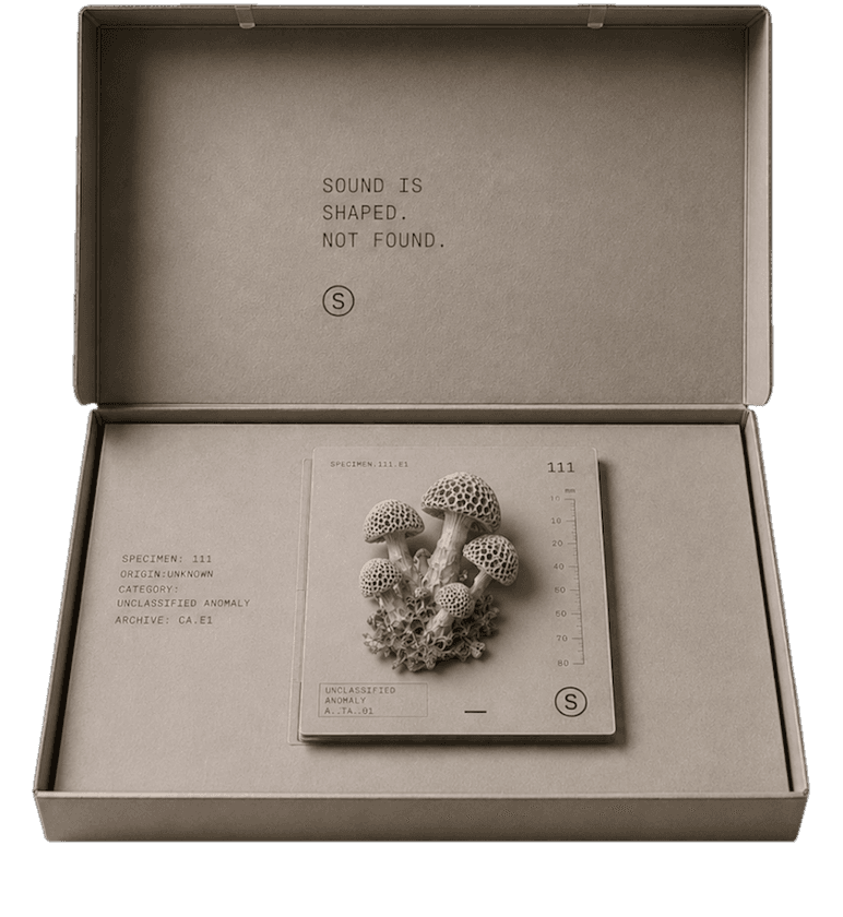 MUSHROOM MULTI KIT — presentation box, artifact 111